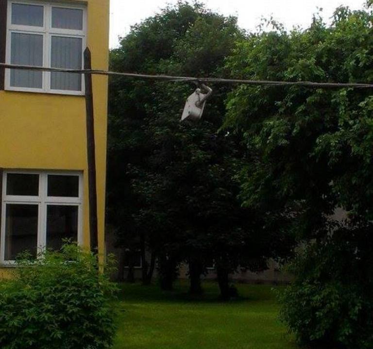 Przynajmniej nie utonie