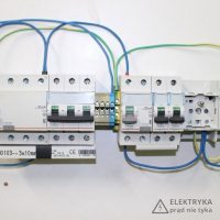 Podłączenie przewodów neutralnych