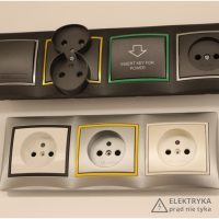 Ramki wewnętrzne w dodatkowych kolorach dedykowane do osprzętu DOMO