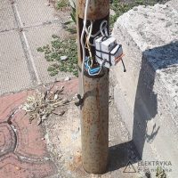 Bułgaria-lampa oświetlenia ulicznego