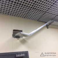 Trasa kablowa na stadionie w Sankt Petersburgu