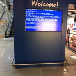 bsod welcome screen