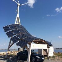 Tesla stacja ładowania OZE