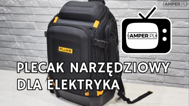 Plecak narzędziowy dla elektryka