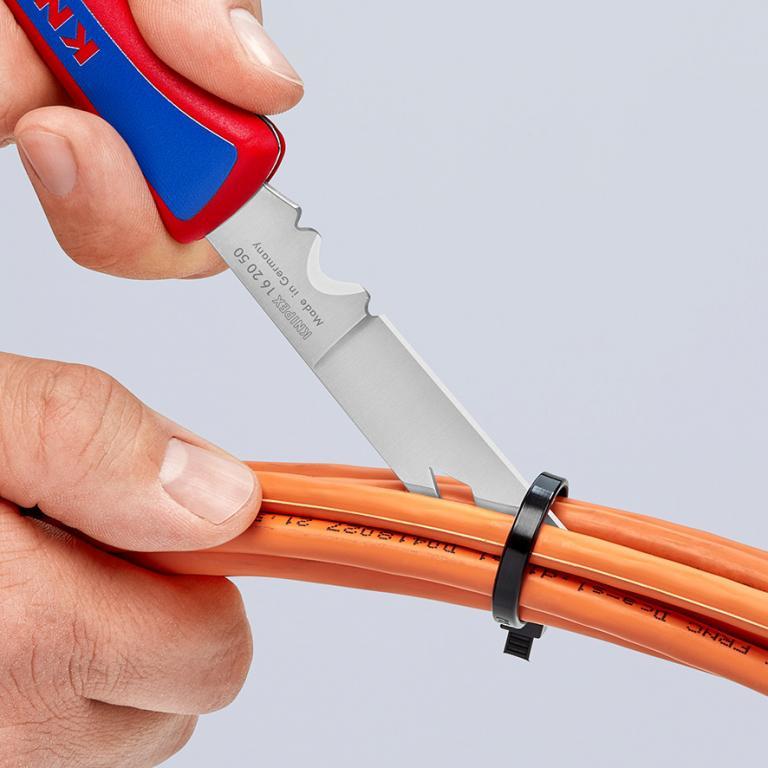 Nóż składany dla elektryków 16 20 50 SB Knipex