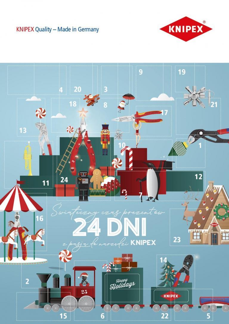 Kalendarz adwentowy z firmą KNIPEX!