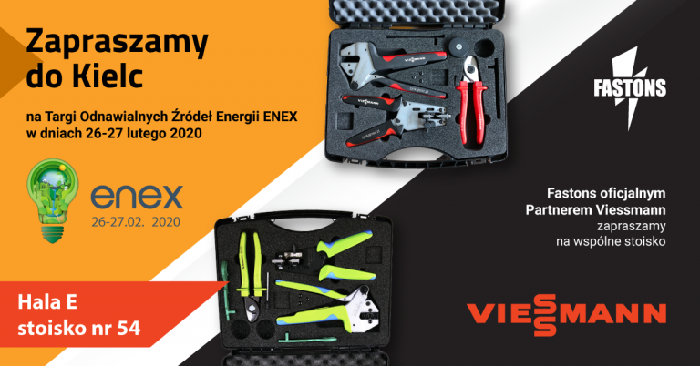Fastons i Viessmann zapraszają na targi ENEX