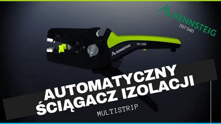 Automatyczny Ściągacz Izolacji 0,08 – 16 mm2 MULTISTRIP 16 – wielozakresowe narzędzie ręczne