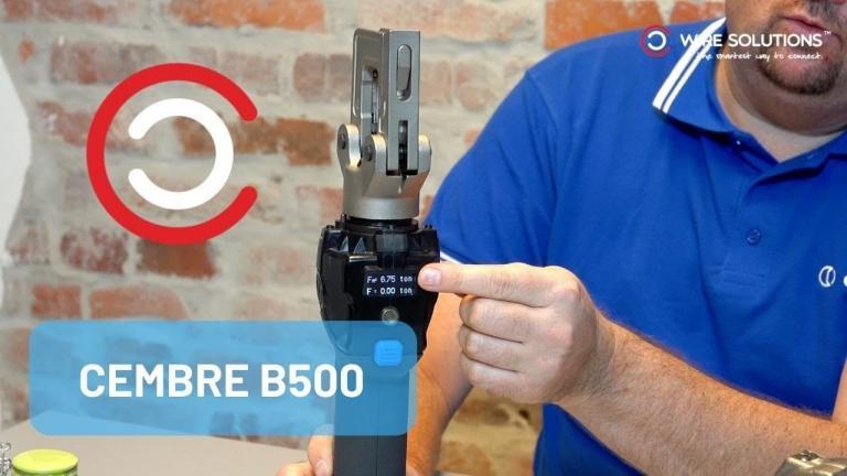 Praska hydrauliczna akumulatorowa CEMBRE B500ND