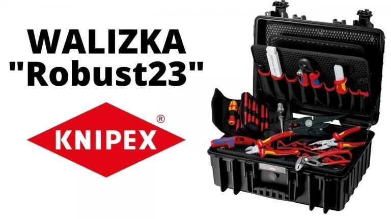 W pełni wyposażona walizka narzędziowa dla elektryków „Robust23” teraz o 32% taniej!