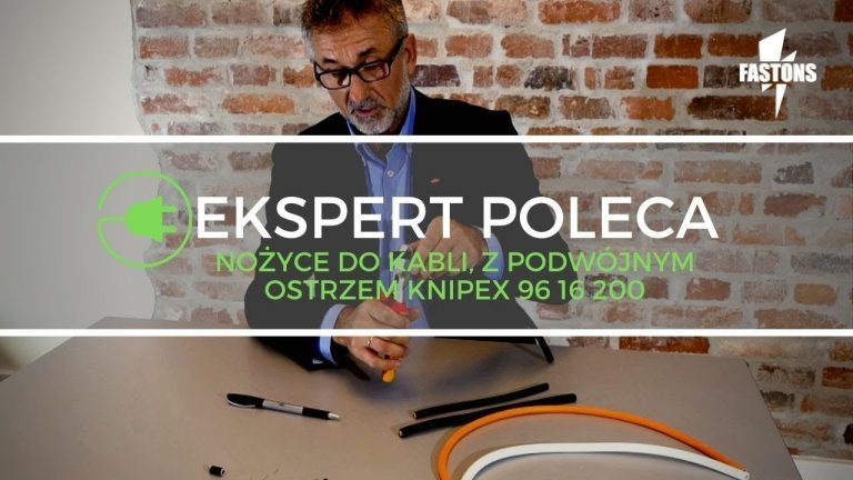 Nożyce do cięcia linek KNIPEX 95 16 200 oraz szczypce tnące boczne do ściągania izolacji 14 26 160 KNIPEX. Co musisz o nich wiedzieć?