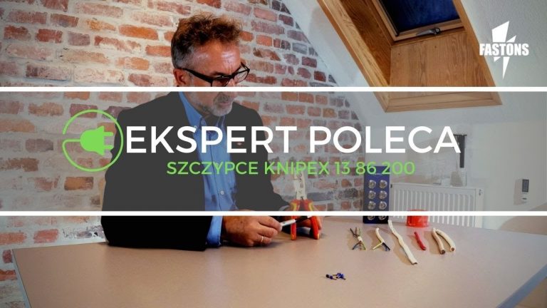 6 funkcji w jednym? Sprawdź co oferują szczypce do prac elektroinstalacyjnych KNIPEX 13 86 200