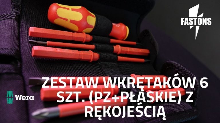 Zestaw wkrętaków 6 szt. z rękojeścią w etui WERA 05003472001