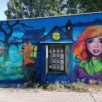 Mural Scooby Doo