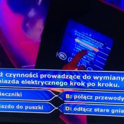 kolejnosc czynnosci przy wymianie gniazdka