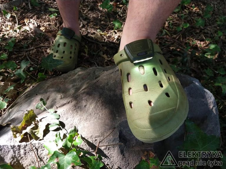 Crocsy z podświetleniem LED