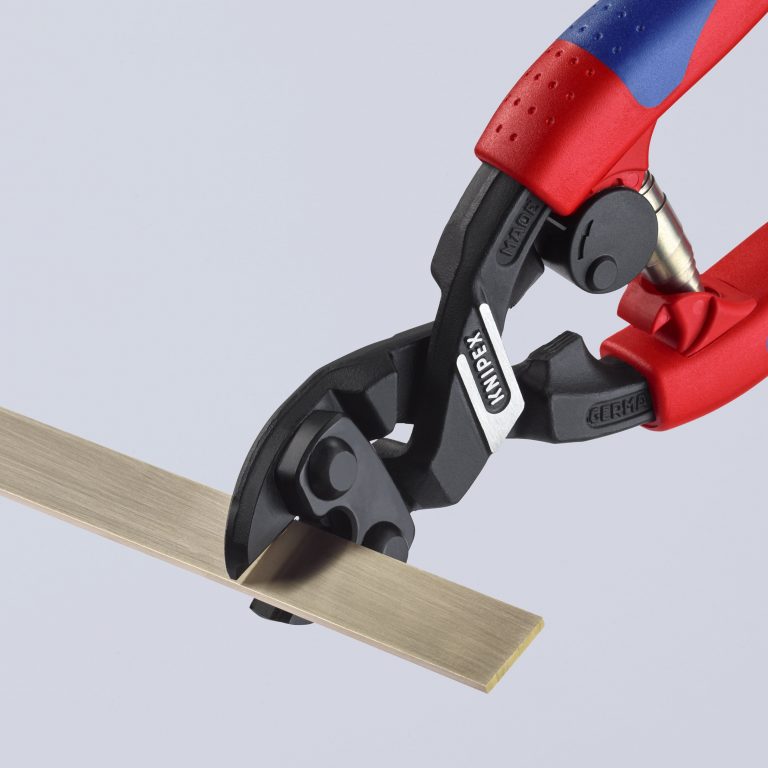 Szczypce do cięcia płaskiego szyn prądowych, metali miękkich i tworzyw sztucznych Knipex 72 62 200