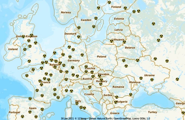 Elektrownie Atomowe W Europie 2021