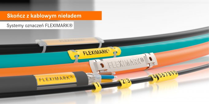 Trwałe oznakowanie kabli i pojedynczych przewodów FLEXIMARK®