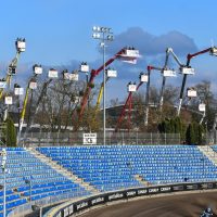 Sektor na zwyżce podczas meczu Motor Lublin – Eltrox Włókniarz Częstochowa
