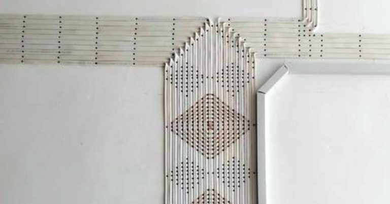 Naścienna instalacja elektryczna