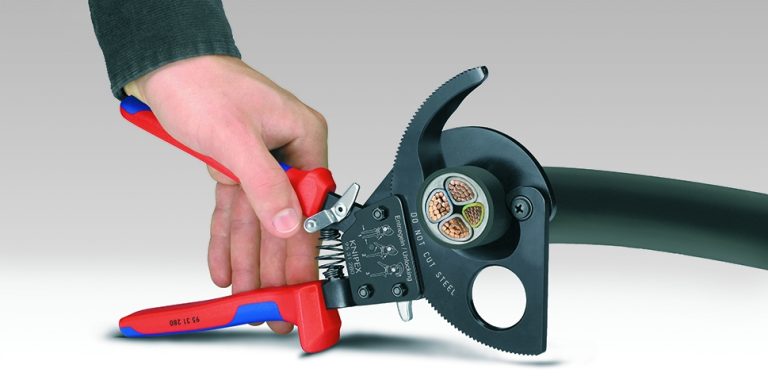 Nożyce do kabli miedzianych i aluminiowych KNIPEX 95 31 280