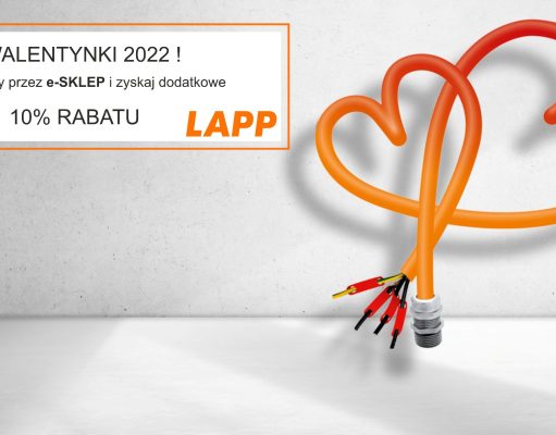 10% rabatu w LAPP z okazji Walentynek