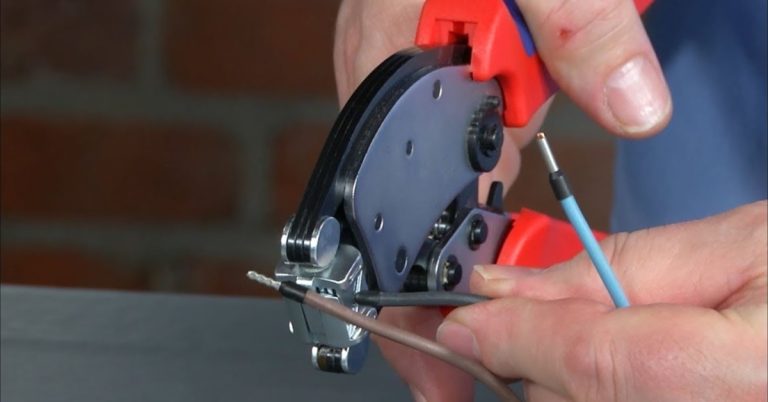 Szczypce do zagniatania KNIPEX Twistor16® 97 53 18 – PERFEKCYJNY KSZTAŁT TULEJEK
