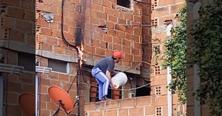 Gaszenie pożaru instalacji elektrycznej