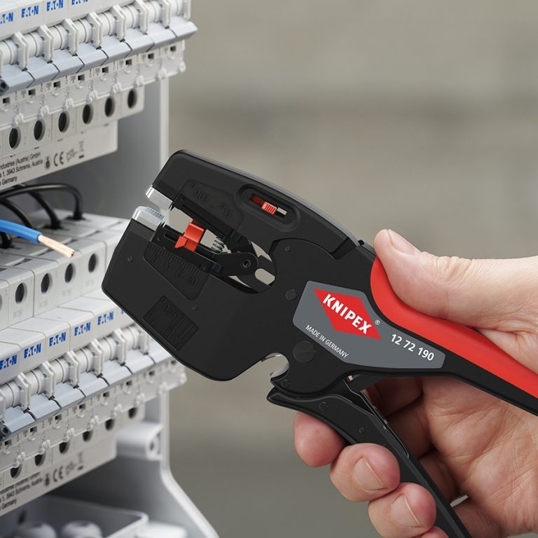 Obciąć, zdjąć izolację, zagnieść – NexStrip 1272190 KNIPEX dla profesjonalistów