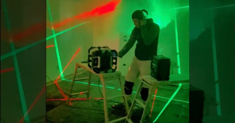 Dyskoteka z laserami 360°