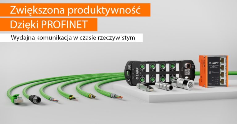 Wydajna komunikacja w czasie rzeczywistym zgodnie ze standardem PROFINET