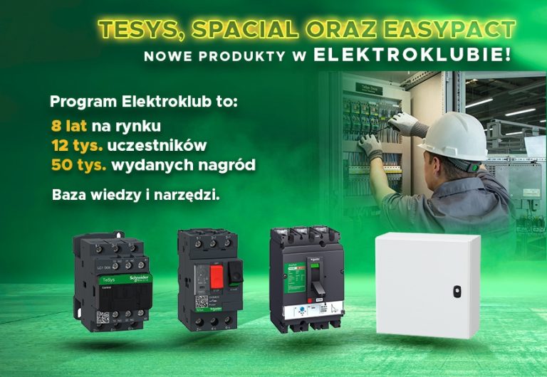 Nowości ze Schneider Electric w programie Elektroklub!