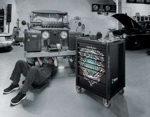 Tu znajdziesz narzędzia z zamkniętymi oczami! Wózek warsztatowy WERA Tool Rebel 9700