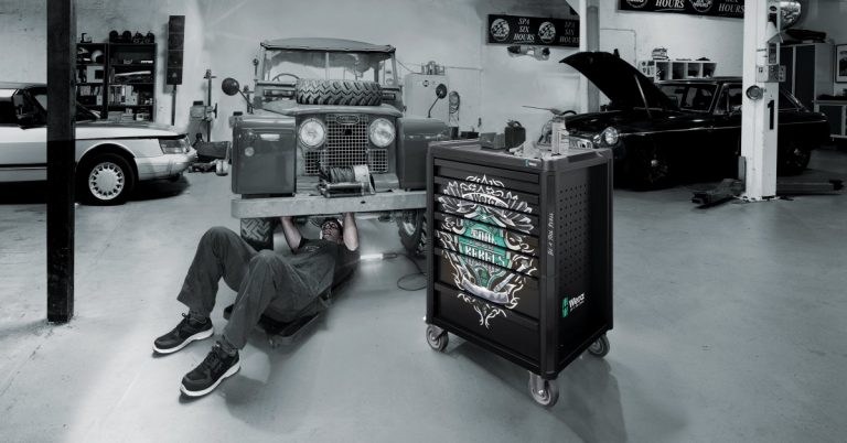 Tu znajdziesz narzędzia z zamkniętymi oczami! Wózek warsztatowy WERA Tool Rebel 9700