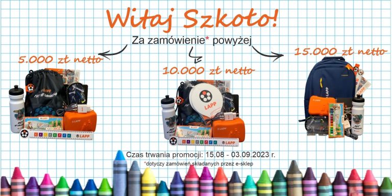 Powitaj nowy rok szkolny z LAPP