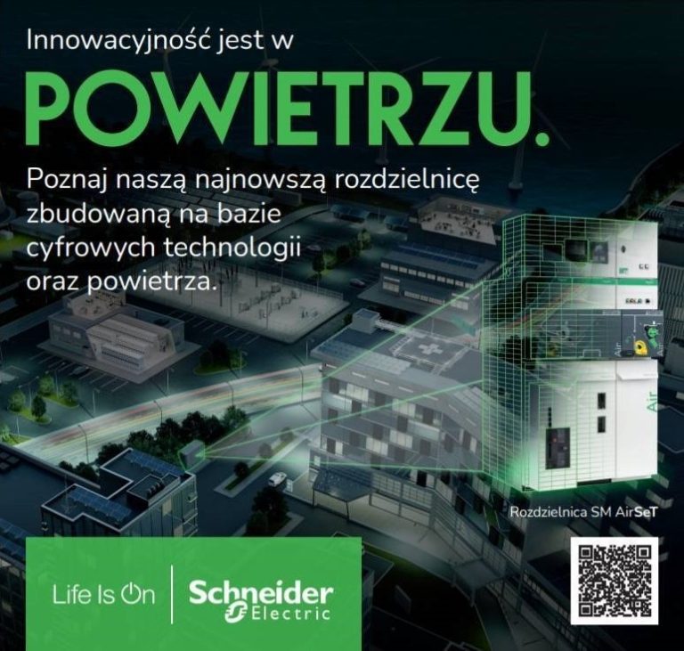 Rozdzielnica średniego napięcia SM AirSeT w izolacji powietrznej bez gazu SF6