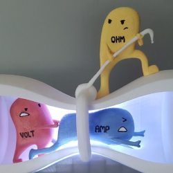 lampka-led-ohm-amp-volt