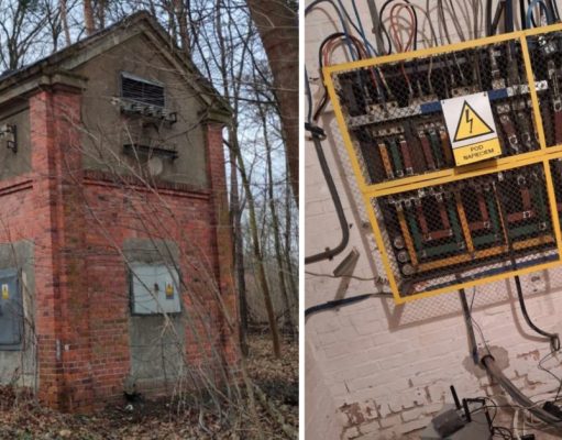 Nielegalna kopalnia kryptowalut odkryta podczas przeglądu trafostacji