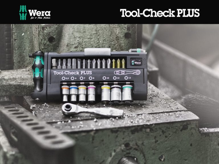 Mini zestaw bitów i kluczy nasadowych Tool Check PLUS od WERA