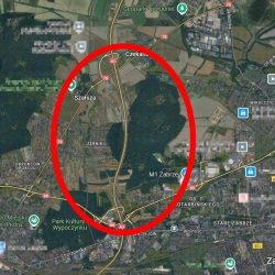 A1 pomiędzy węzłem Gliwice Wschód a Zabrze Zachod