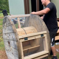 beben kablowy do hodowli kur