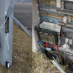 kradziez infrastruktury oswietleniowej