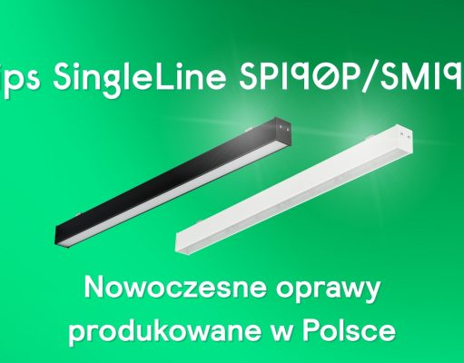 Philips SingleLine – nowa rodzina opraw do biur z polskiej fabryki Signify