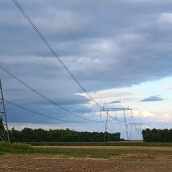 Widełka Chmielnicka linia 750 kV