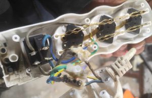 Jednorazowy przedłużacz 16A z marketu