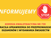 URE: Komisja Kwalifikacyjna z Sosnowca wydaje nieważne świadectwa kwalifikacyjne