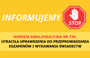URE: Świadectwa kwalifikacyjne wydane po 30 maja 2025 przez komisję z Sosnowca są nieważne