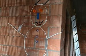 Kiedy elektryk ulepi bałwana