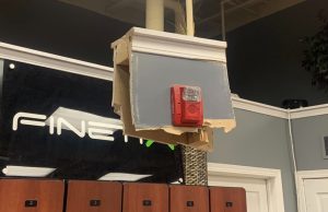 System sygnalizacji pożarowej w szatni na siłowni